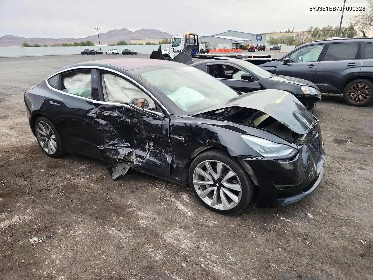 2018 TESLA MODEL 3 VIN 5YJ3E1EB7JF090328 — фото 4