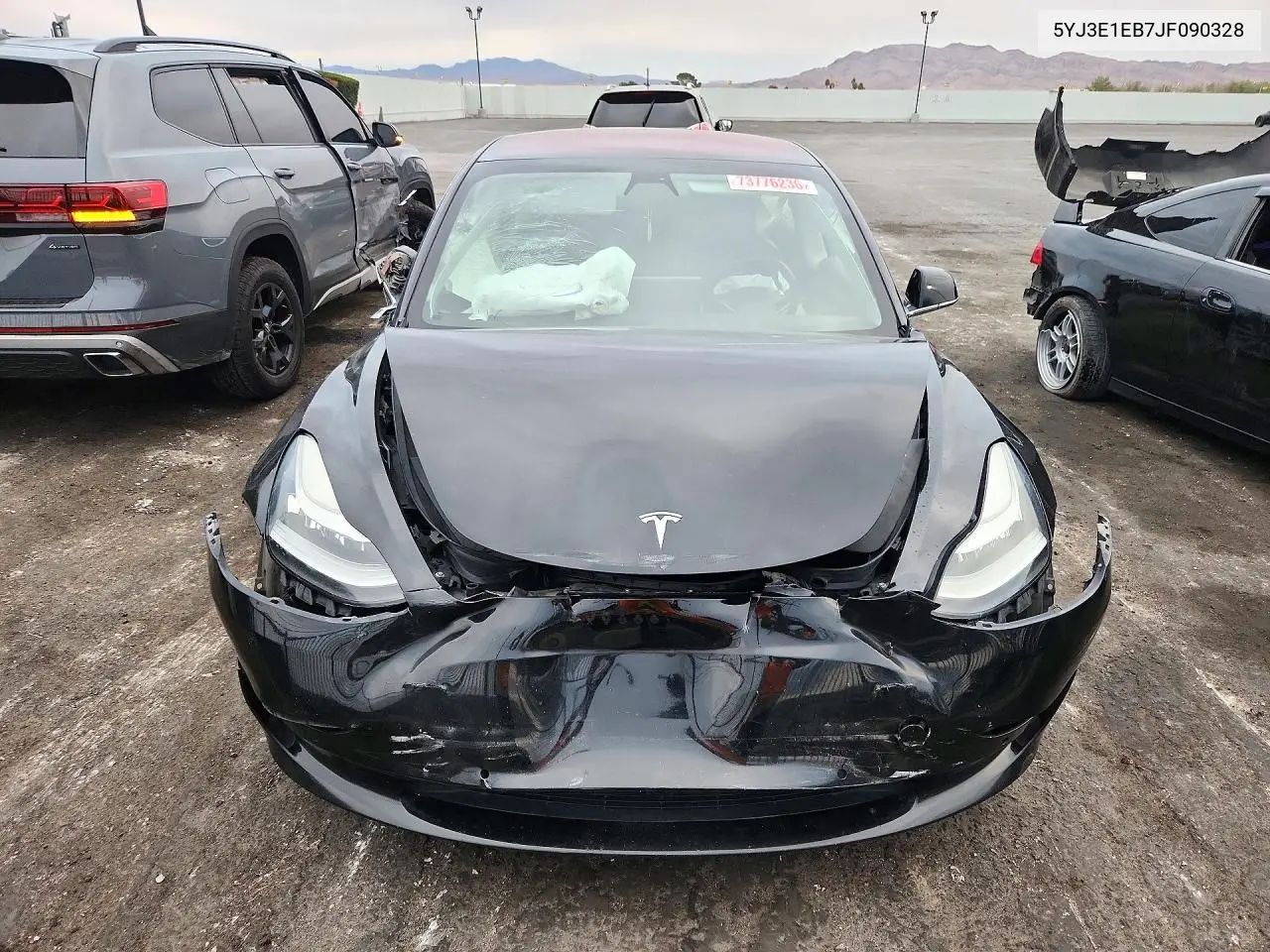 2018 TESLA MODEL 3 VIN 5YJ3E1EB7JF090328 — фото 5