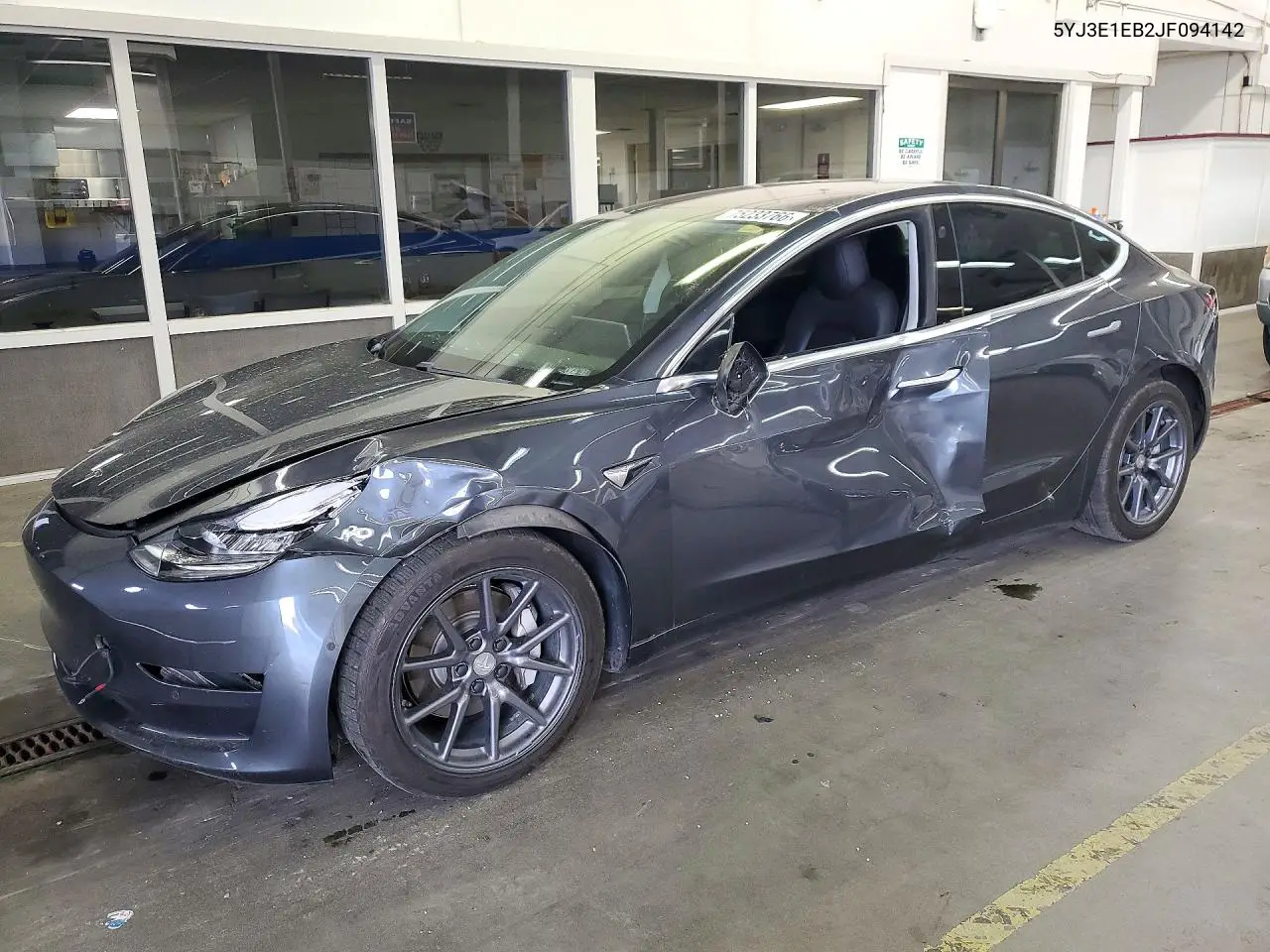 TESLA MODEL 3 2018, VIN 5YJ3E1EB2JF094142