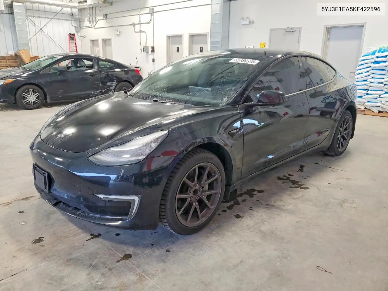 TESLA MODEL 3 2019, VIN 5YJ3E1EA5KF422596