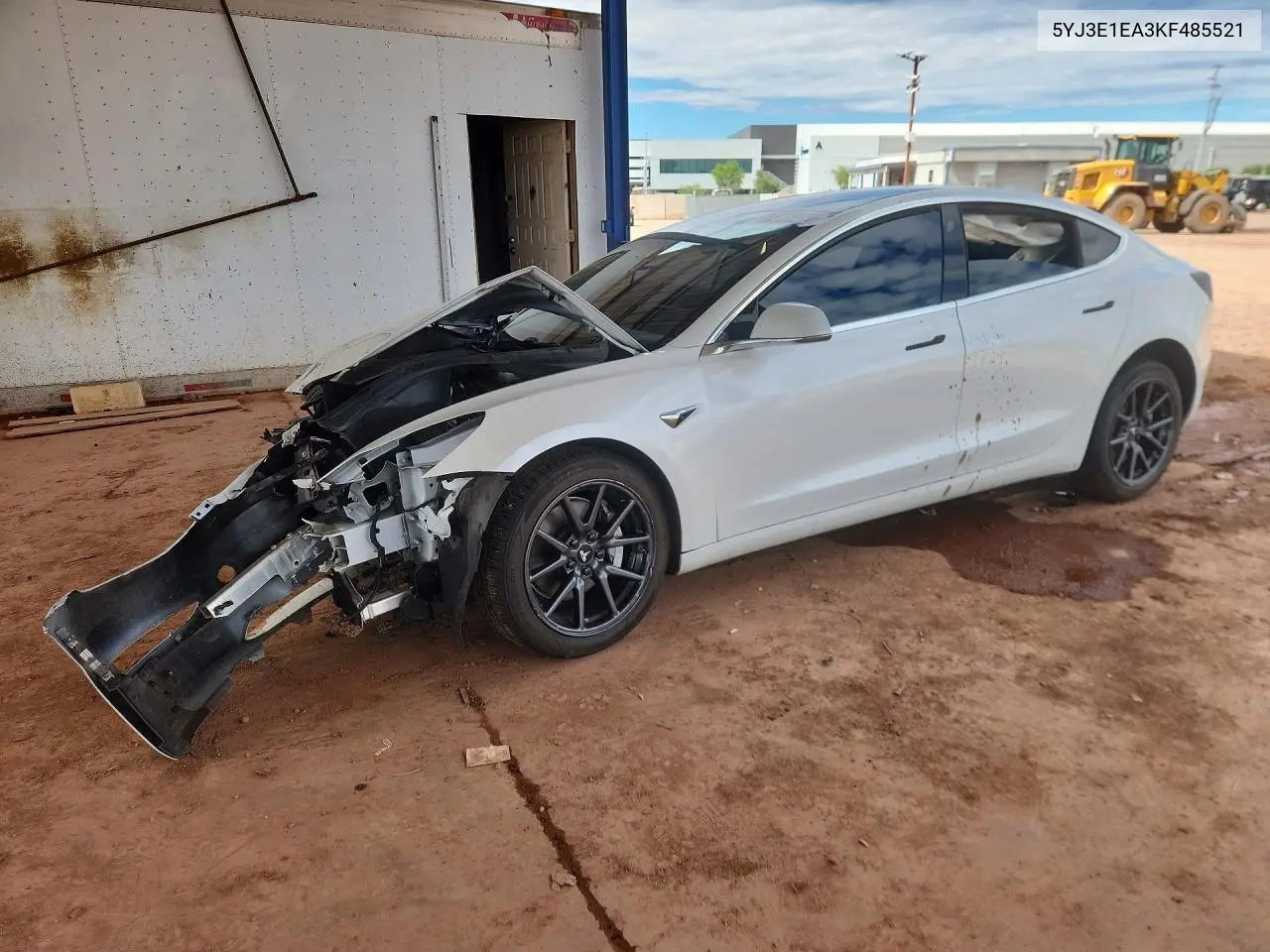 TESLA MODEL 3 2019, VIN 5YJ3E1EA3KF485521