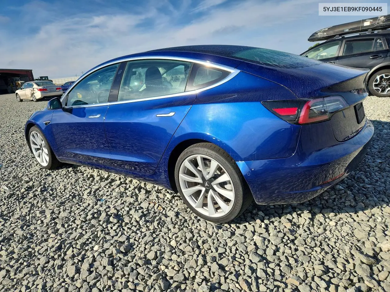 2019 TESLA MODEL 3 VIN 5YJ3E1EB9KF090445 — фото 2
