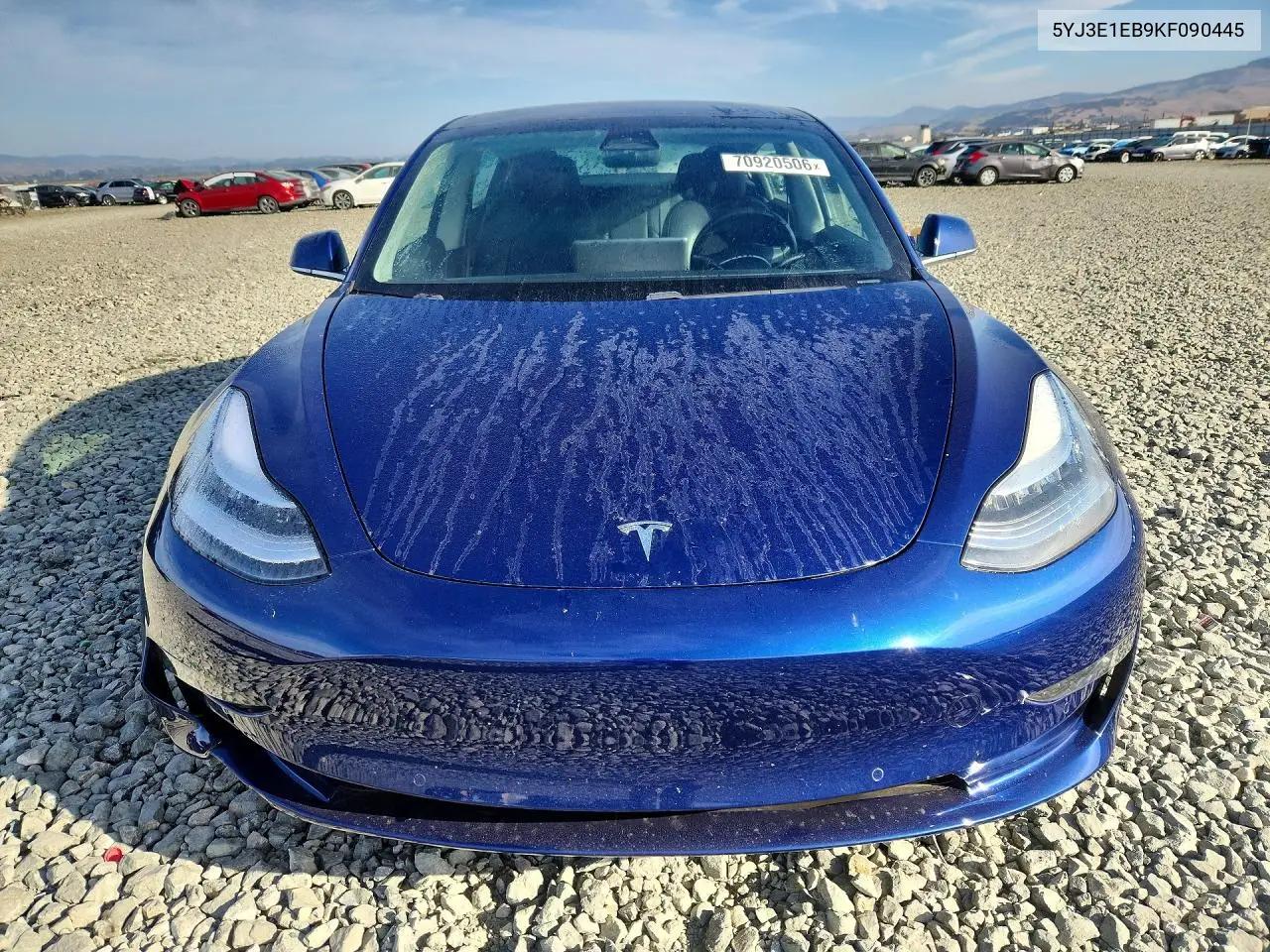2019 TESLA MODEL 3 VIN 5YJ3E1EB9KF090445 — фото 5