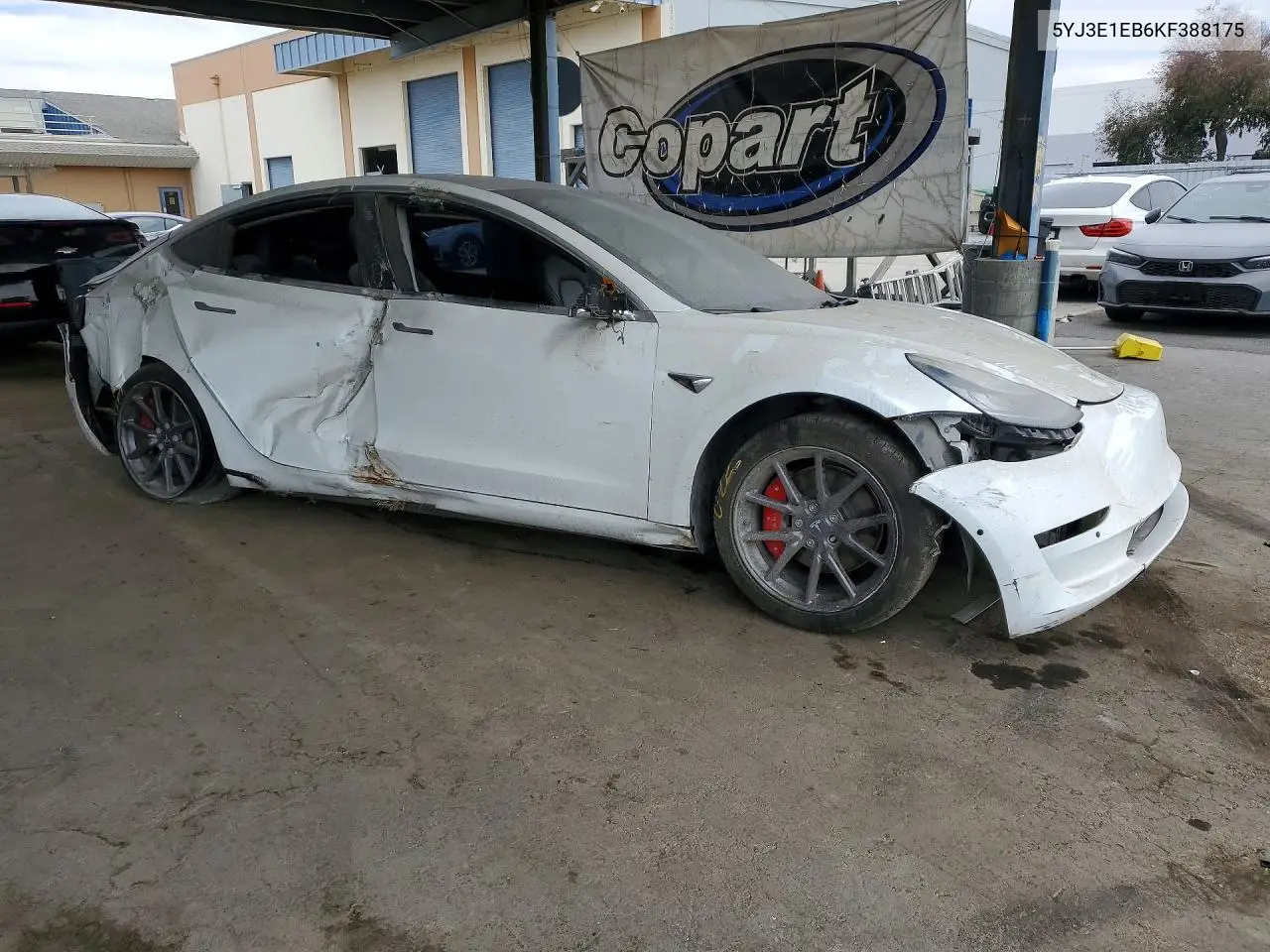 2019 TESLA MODEL 3 VIN 5YJ3E1EB6KF388175 — фото 4