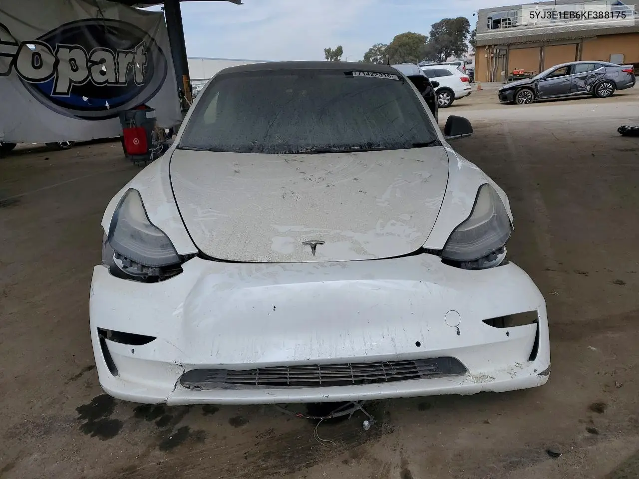2019 TESLA MODEL 3 VIN 5YJ3E1EB6KF388175 — фото 5