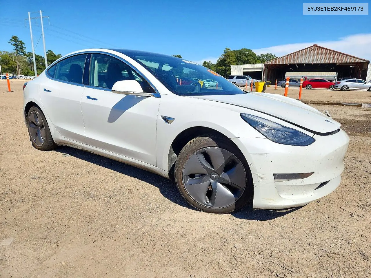 2019 TESLA MODEL 3 VIN 5YJ3E1EB2KF469173 — фото 4