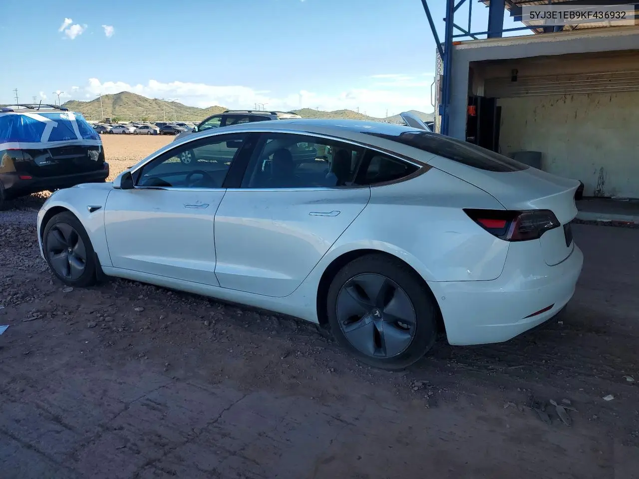 2019 TESLA MODEL 3 VIN 5YJ3E1EB9KF436932 — фото 2