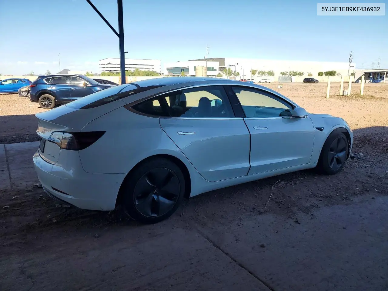 2019 TESLA MODEL 3 VIN 5YJ3E1EB9KF436932 — фото 3