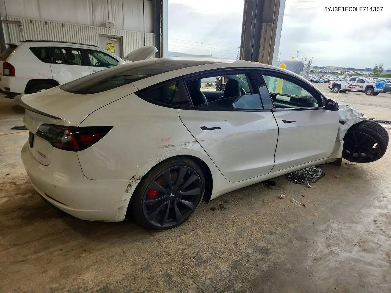 2020 TESLA MODEL 3 VIN 5YJ3E1EC0LF714367 — фото 3