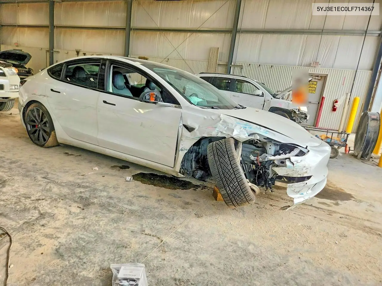 2020 TESLA MODEL 3 VIN 5YJ3E1EC0LF714367 — фото 4