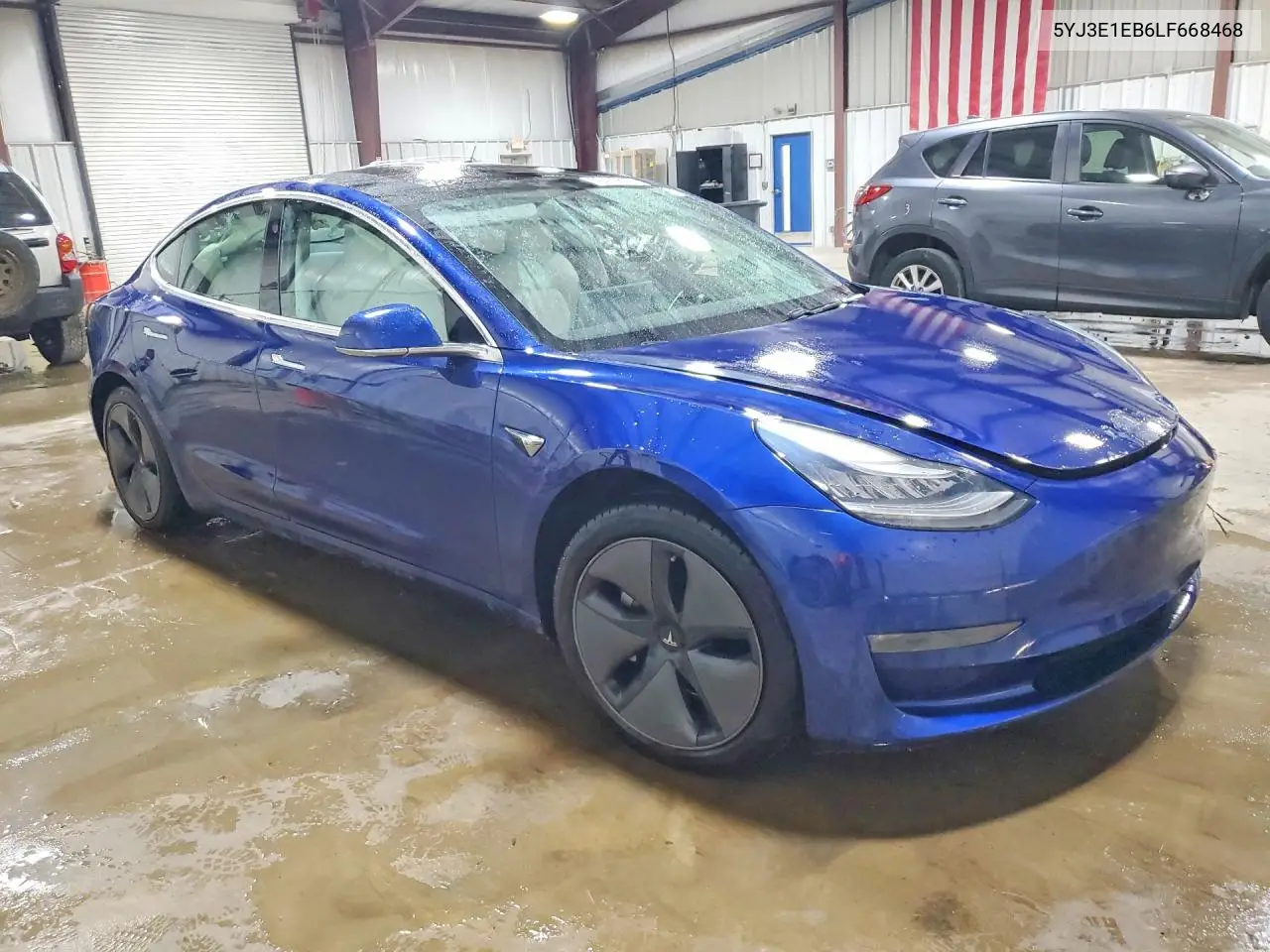 2020 TESLA MODEL 3 VIN 5YJ3E1EB6LF668468 — фото 4