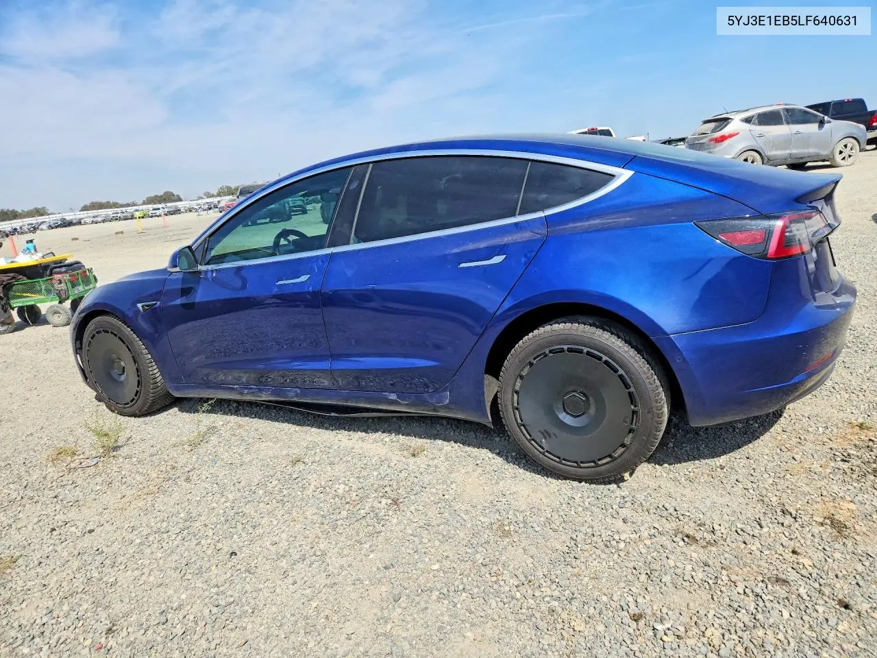 2020 TESLA MODEL 3 VIN 5YJ3E1EB5LF640631 — фото 2