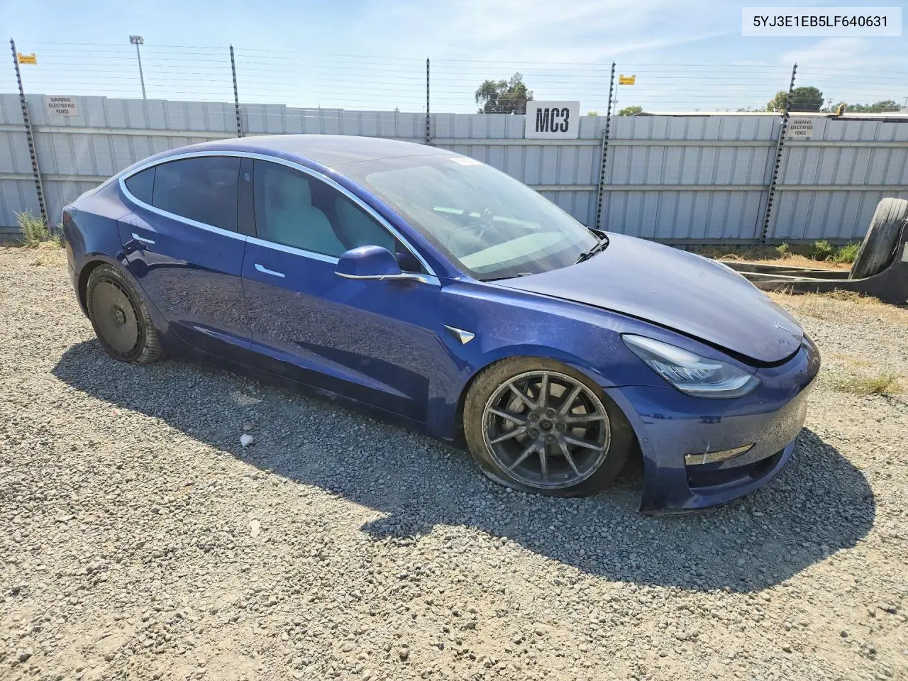 2020 TESLA MODEL 3 VIN 5YJ3E1EB5LF640631 — фото 4