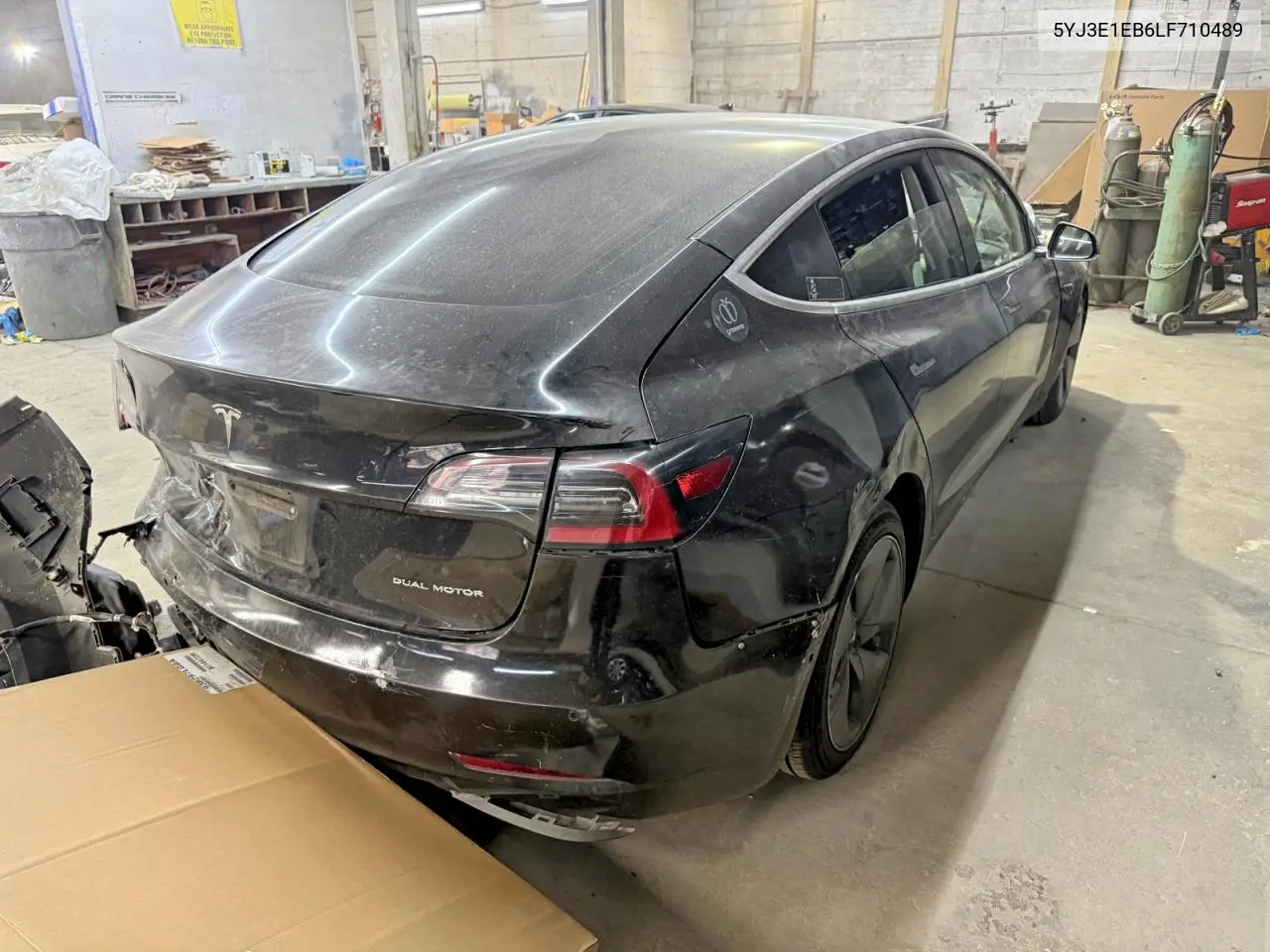 2020 TESLA MODEL 3 VIN 5YJ3E1EB6LF710489 — фото 3