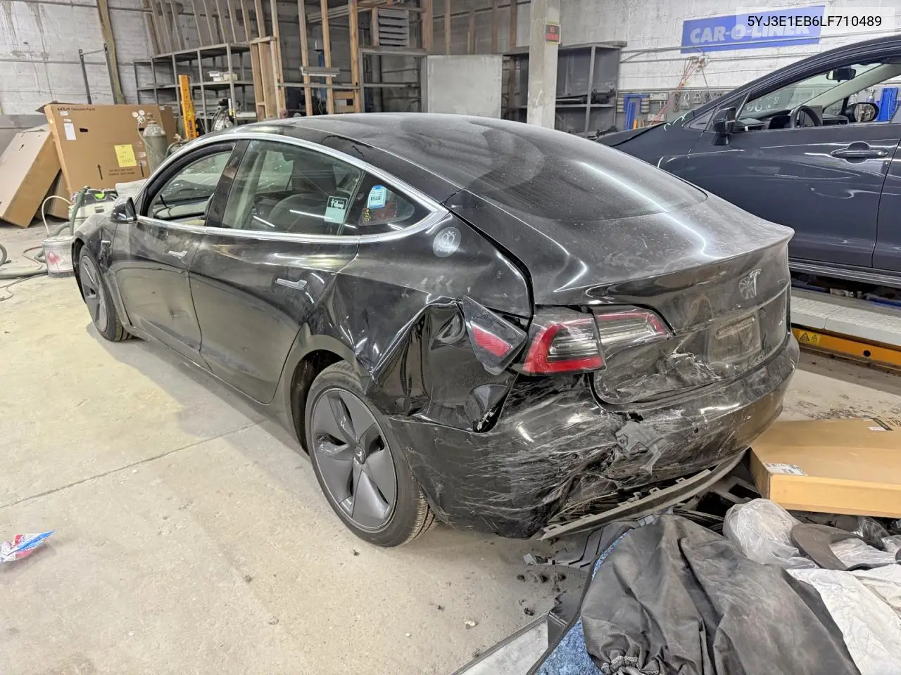 2020 TESLA MODEL 3 VIN 5YJ3E1EB6LF710489 — фото 4