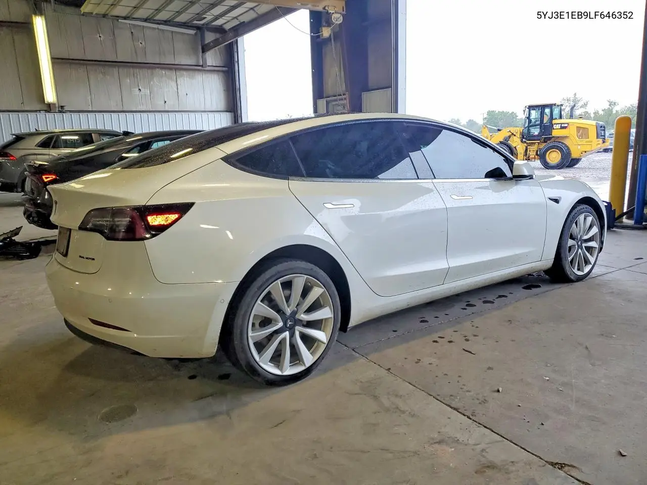 2020 TESLA MODEL 3 VIN 5YJ3E1EB9LF646352 — фото 3
