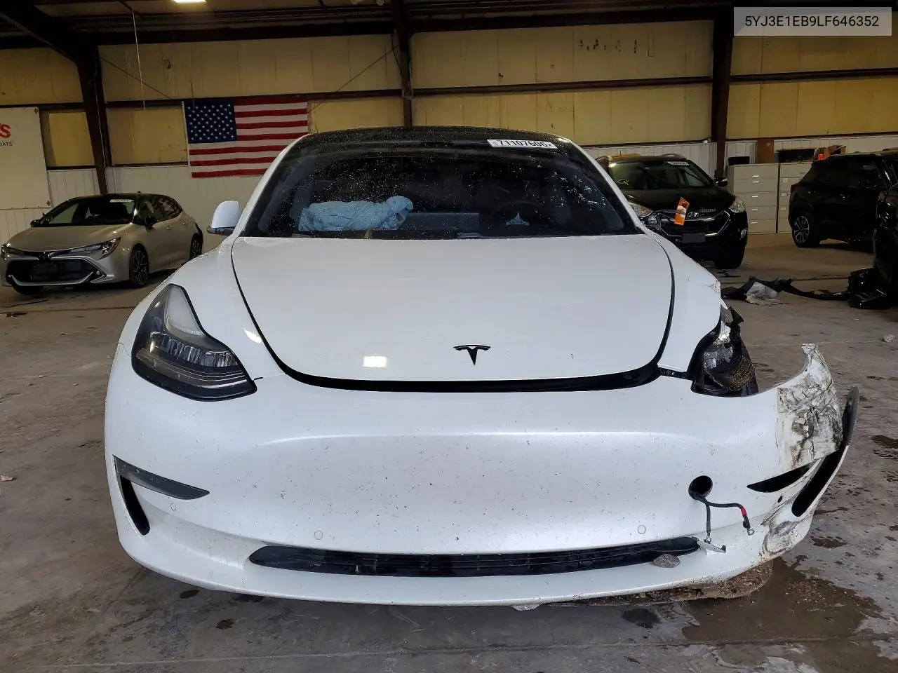 2020 TESLA MODEL 3 VIN 5YJ3E1EB9LF646352 — фото 5