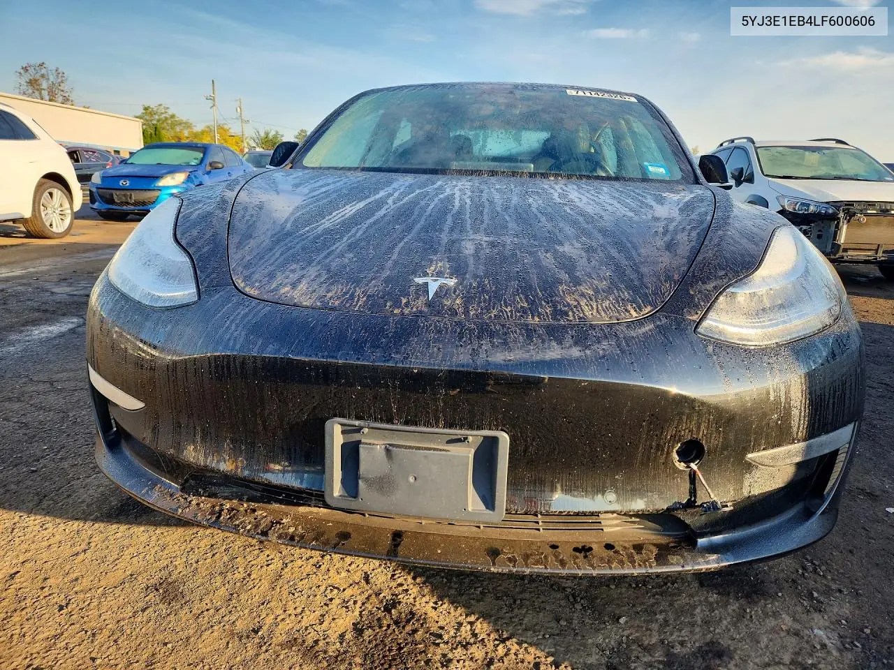 2020 TESLA MODEL 3 VIN 5YJ3E1EB4LF600606 — фото 5