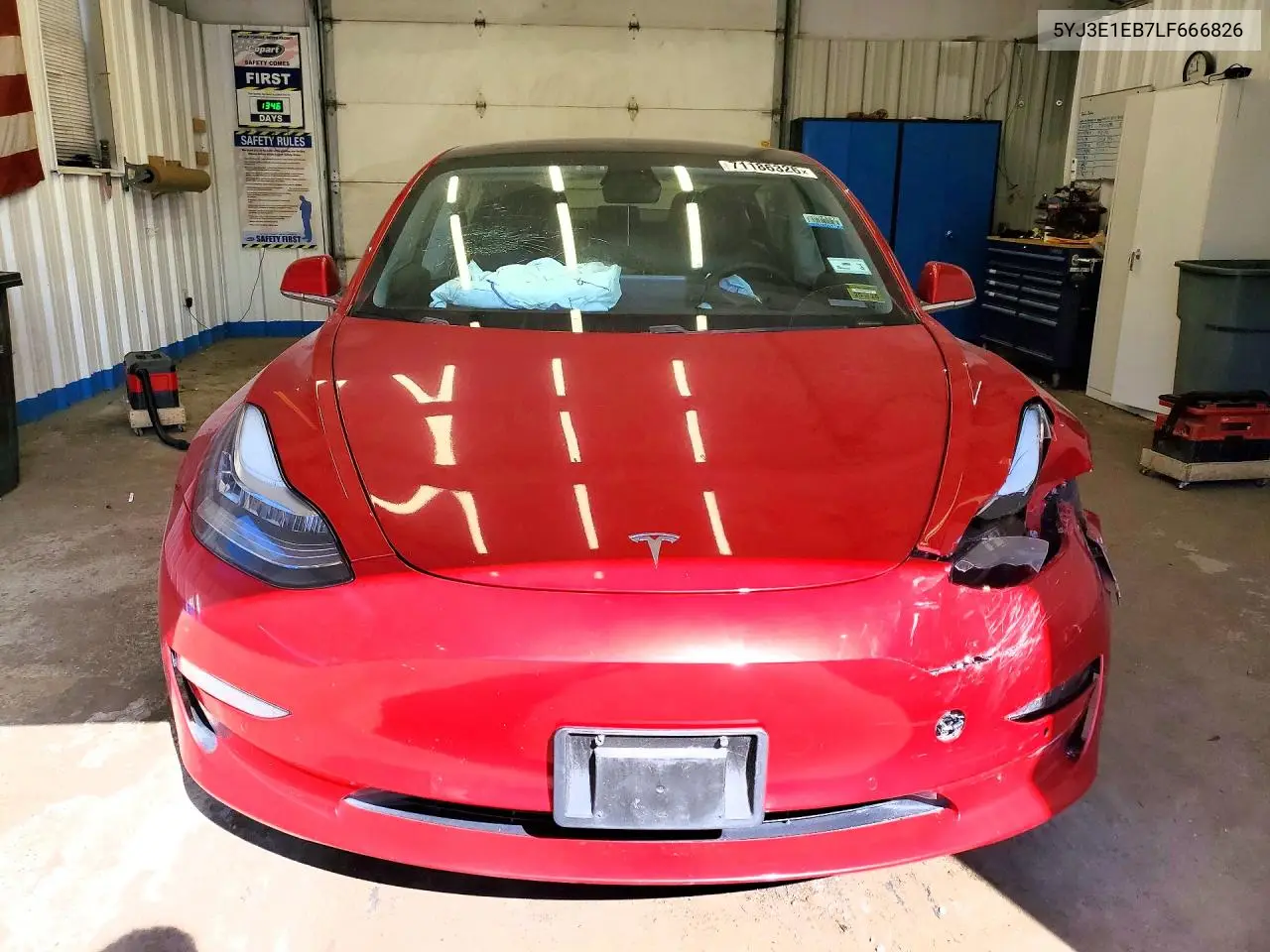 2020 TESLA MODEL 3 VIN 5YJ3E1EB7LF666826 — фото 5