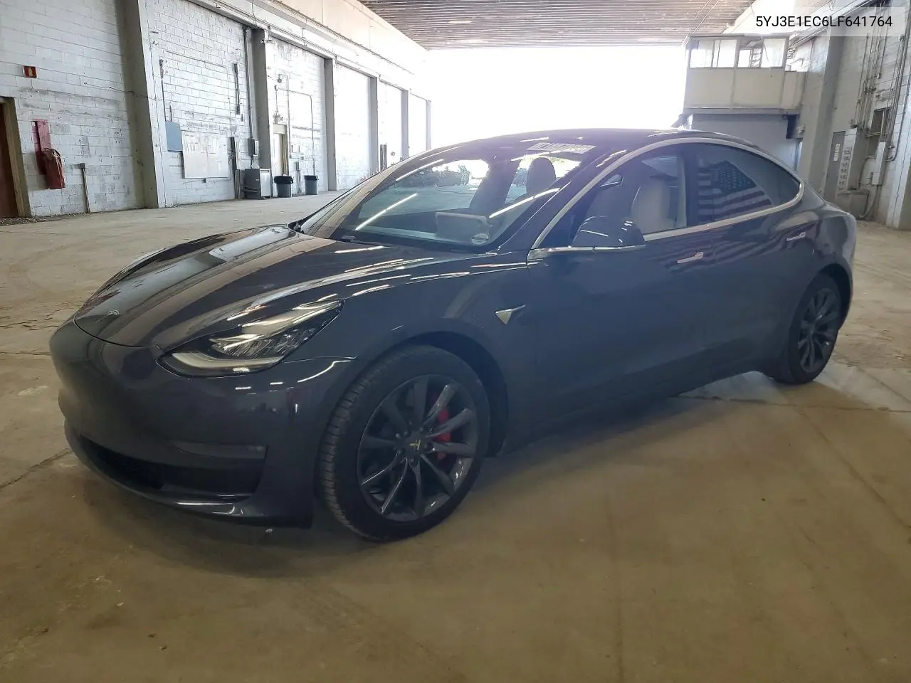 TESLA MODEL 3 2020, VIN 5YJ3E1EC6LF641764
