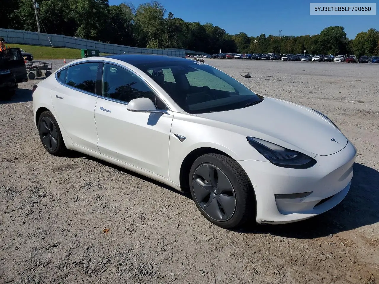2020 TESLA MODEL 3 VIN 5YJ3E1EB5LF790660 — фото 4