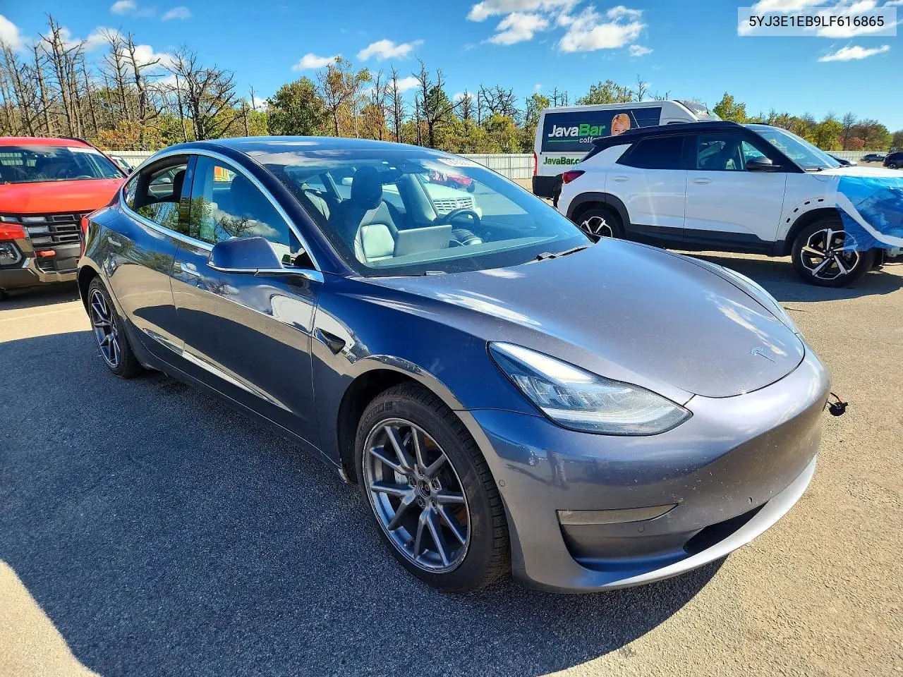 2020 TESLA MODEL 3 VIN 5YJ3E1EB9LF616865 — фото 4