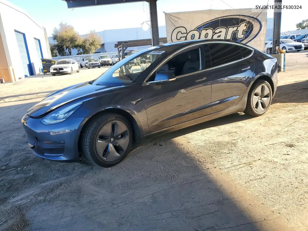 TESLA MODEL 3 2020, VIN 5YJ3E1EA2LF630324