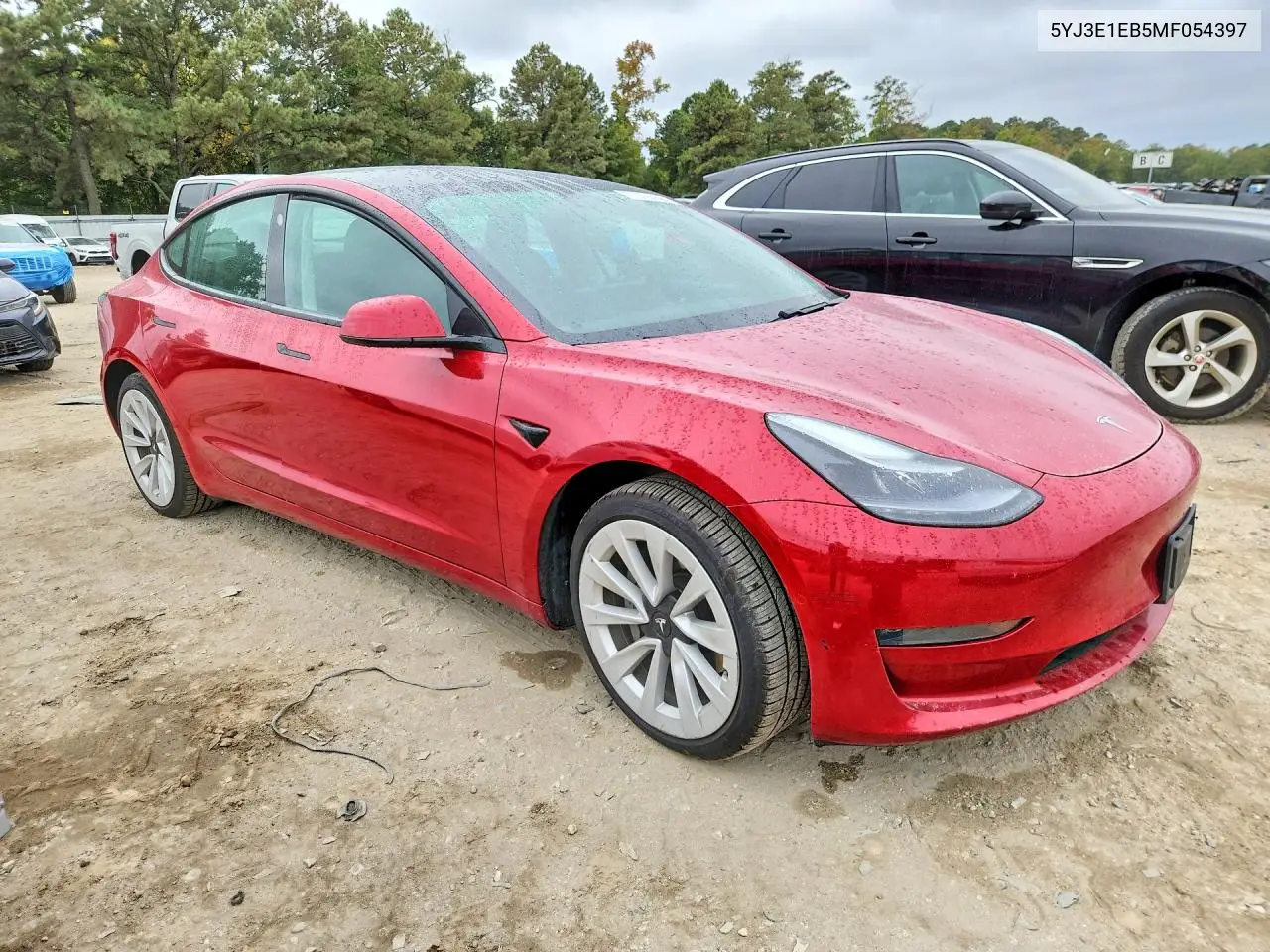 2021 TESLA MODEL 3 VIN 5YJ3E1EB5MF054397 — фото 4