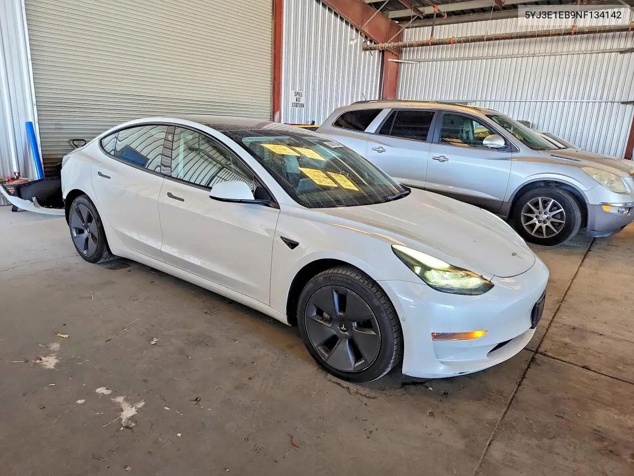 2022 TESLA MODEL 3 VIN 5YJ3E1EB9NF134142 — фото 4