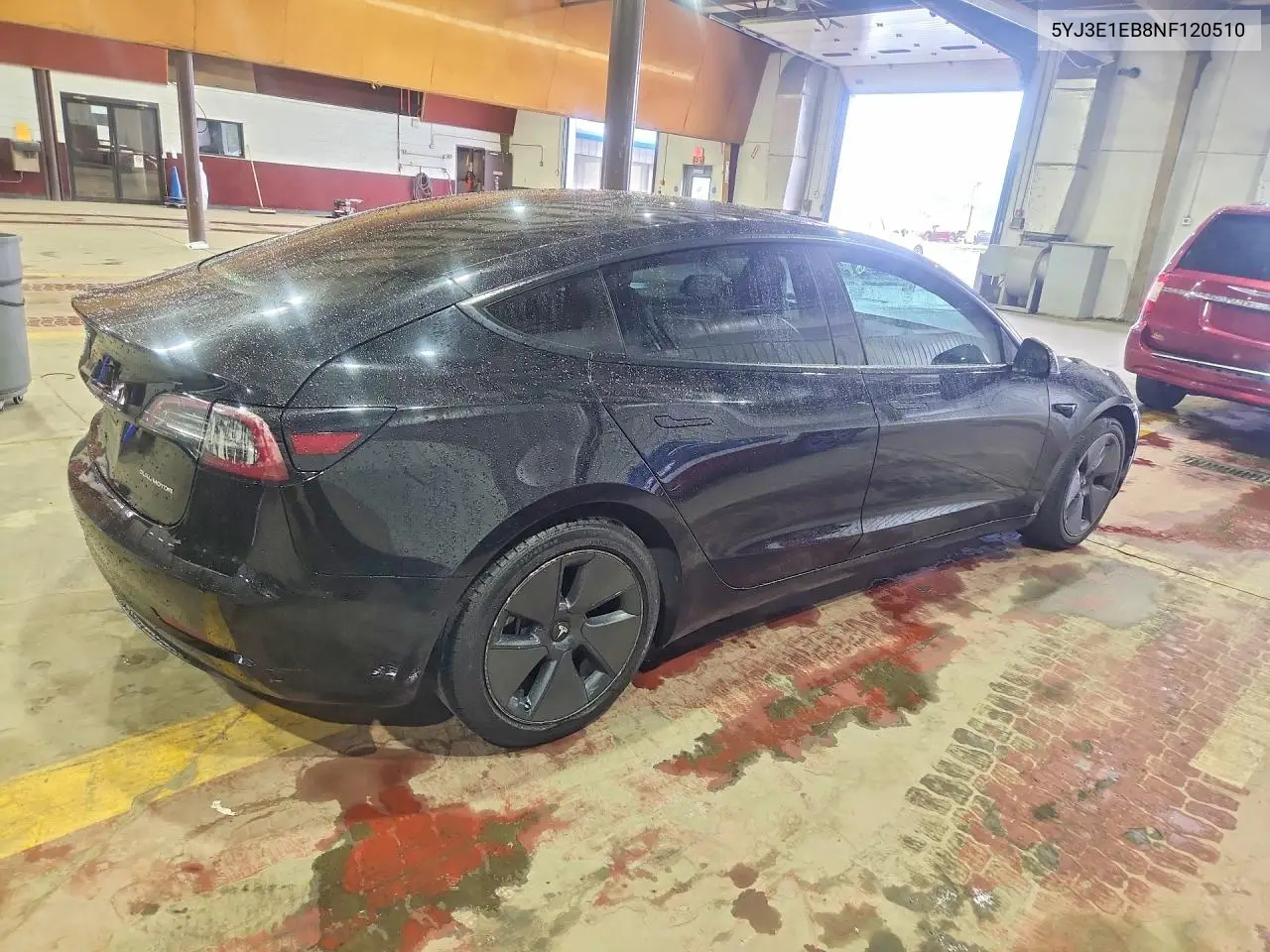 2022 TESLA MODEL 3 VIN 5YJ3E1EB8NF120510 — фото 3