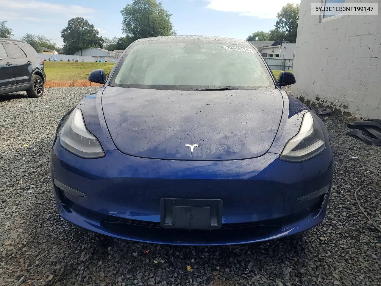 2022 TESLA MODEL 3 VIN 5YJ3E1EB3NF199147 — фото 5