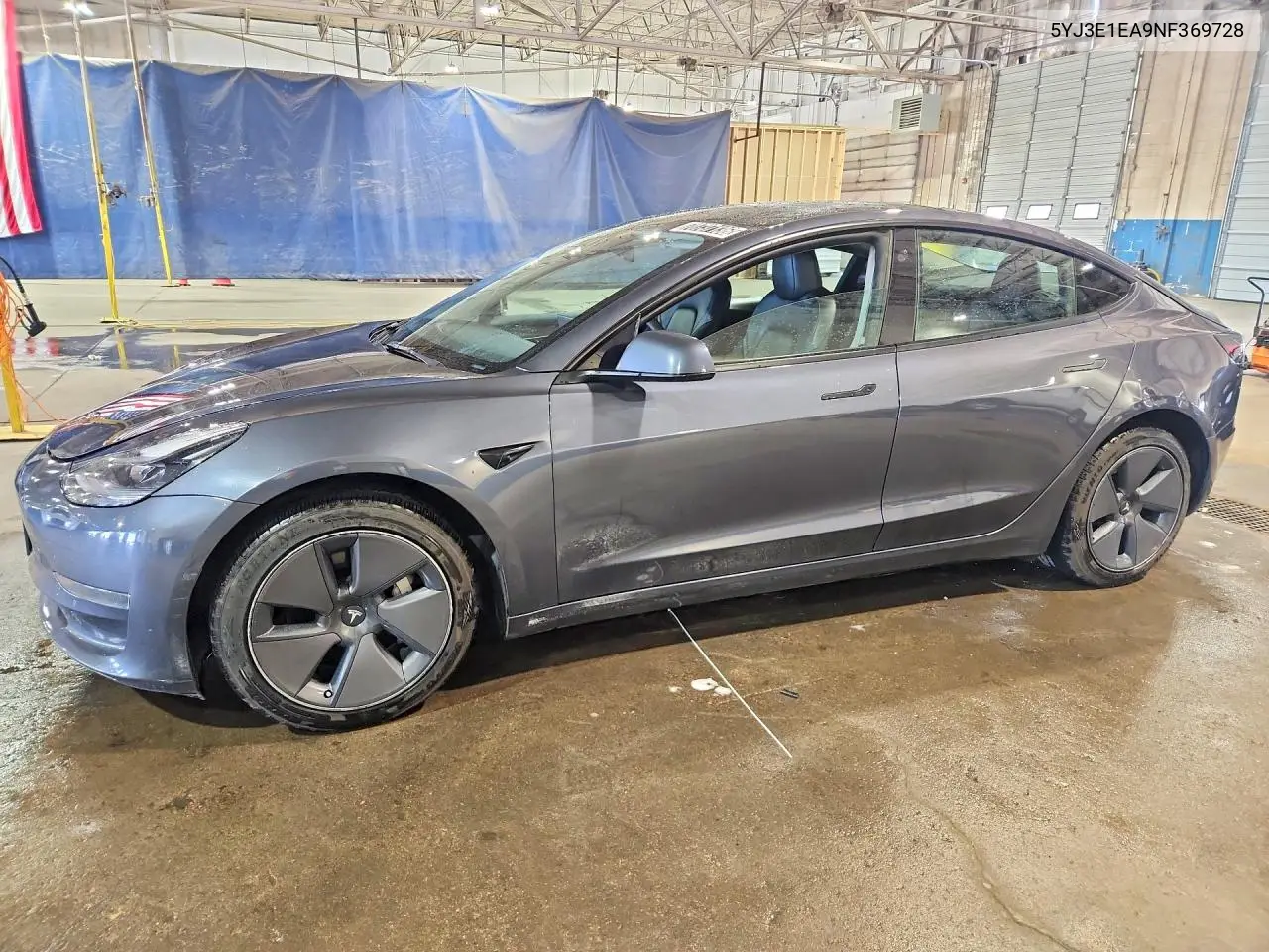 TESLA MODEL 3 2022, VIN 5YJ3E1EA9NF369728