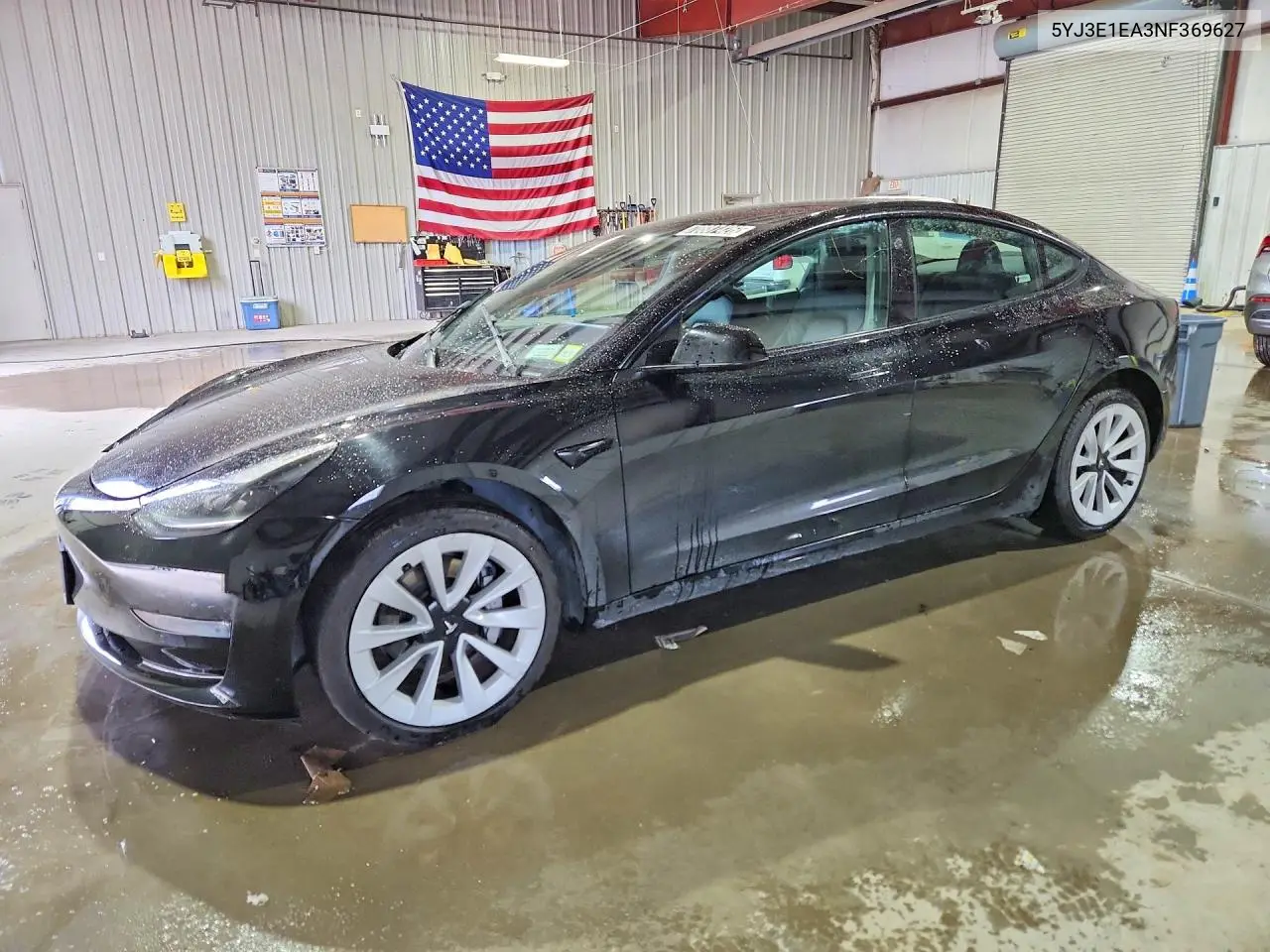 TESLA MODEL 3 2022, VIN 5YJ3E1EA3NF369627