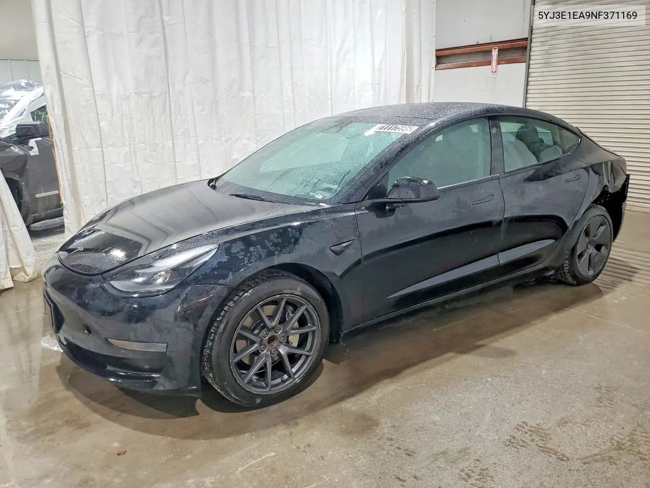 TESLA MODEL 3 2022, VIN 5YJ3E1EA9NF371169