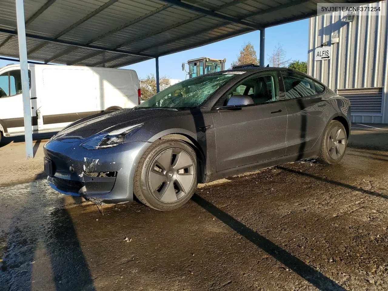 TESLA MODEL 3 2022, VIN 5YJ3E1EA0NF371254