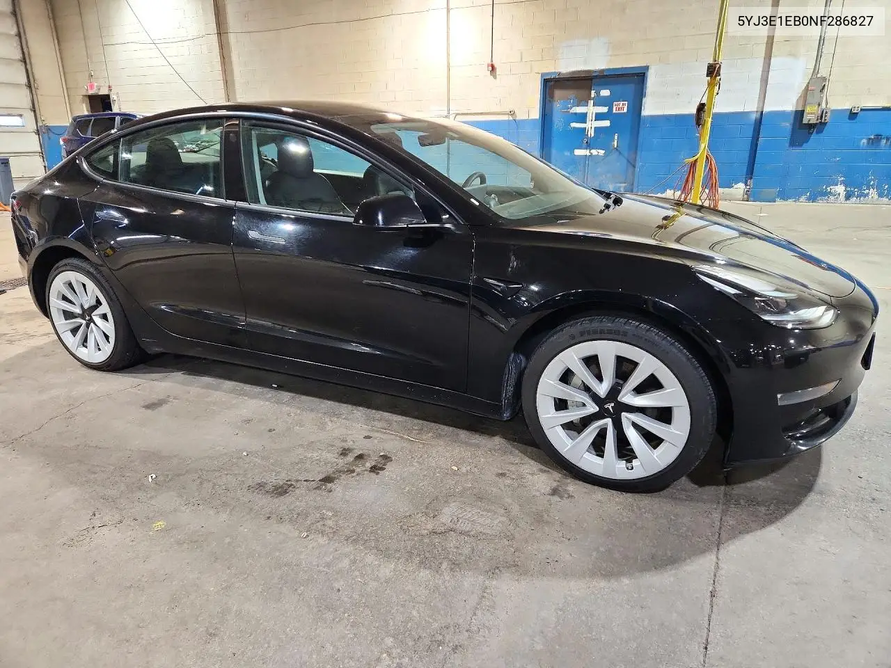 2022 TESLA MODEL 3 VIN 5YJ3E1EB0NF286827 — фото 4