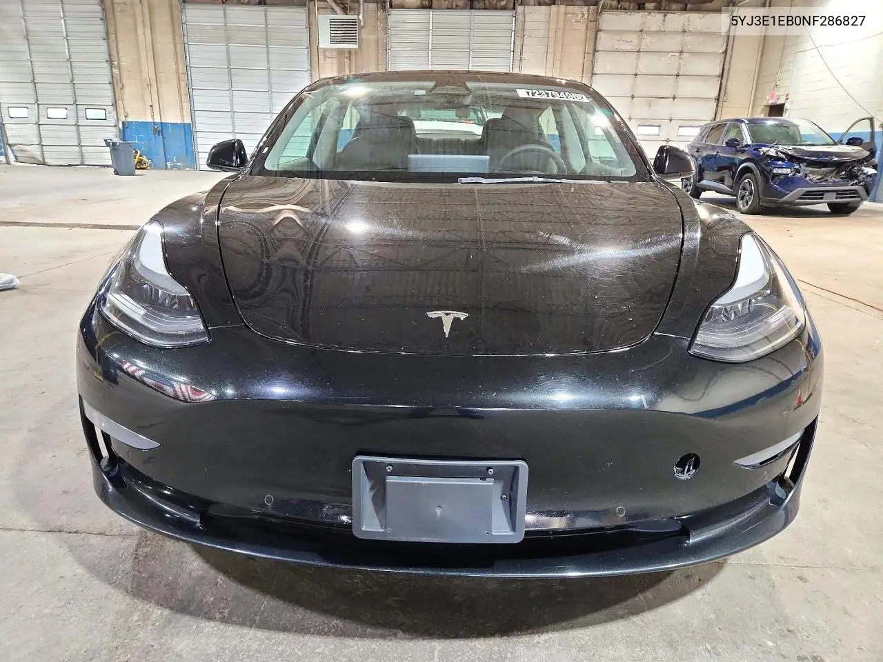 2022 TESLA MODEL 3 VIN 5YJ3E1EB0NF286827 — фото 5