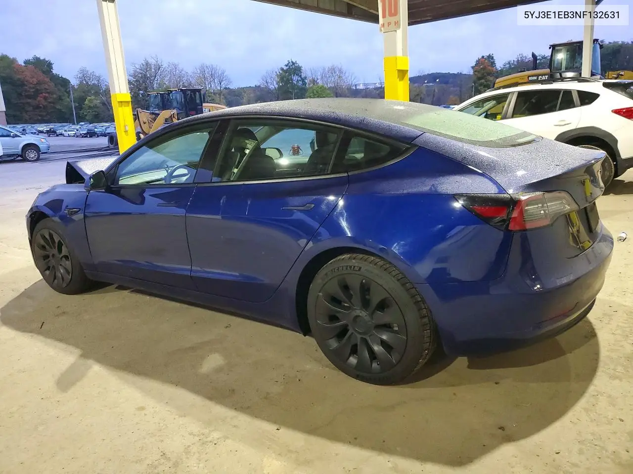 2022 TESLA MODEL 3 VIN 5YJ3E1EB3NF132631 — фото 2