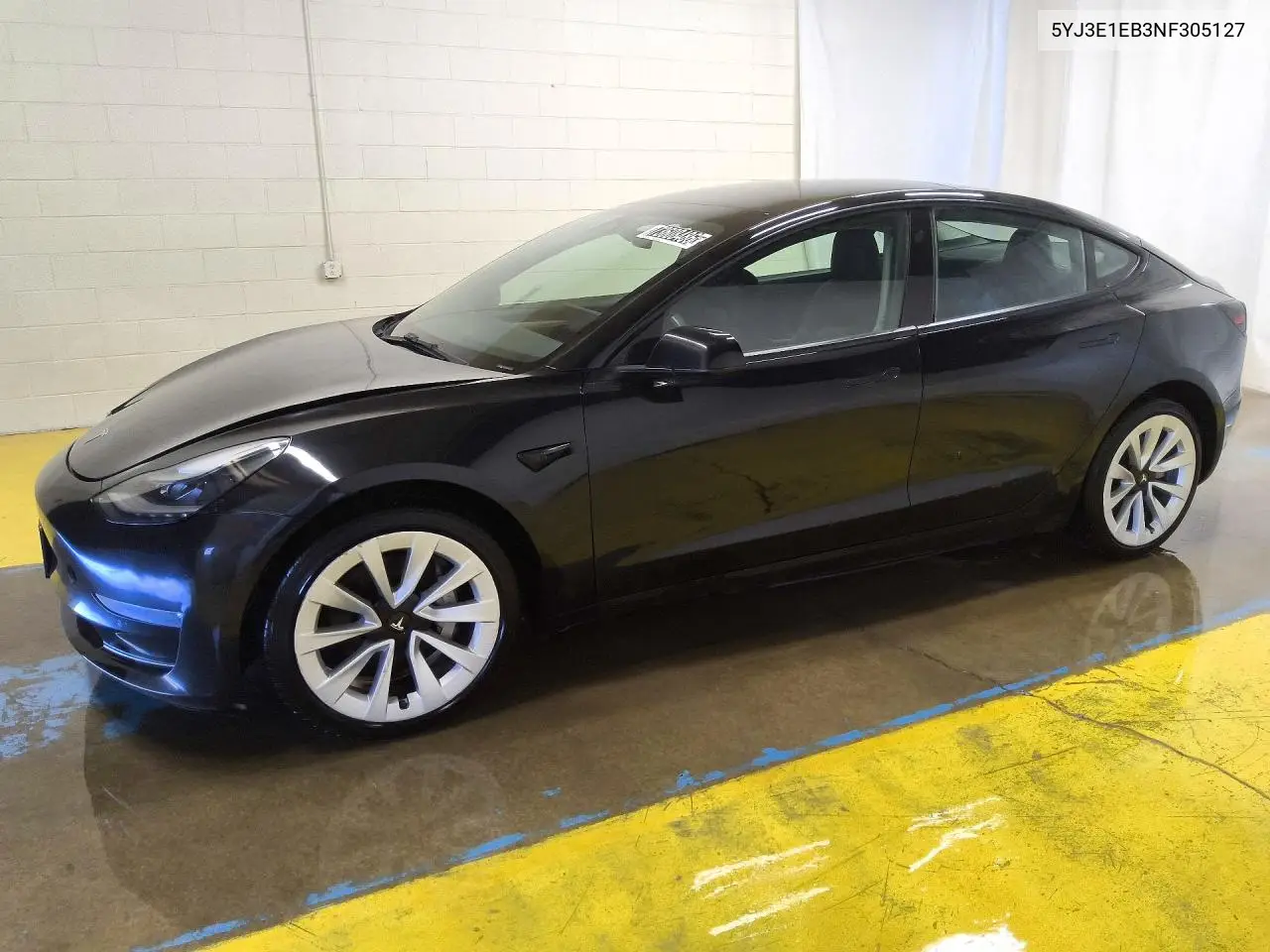 TESLA MODEL 3 2022, VIN 5YJ3E1EB3NF305127