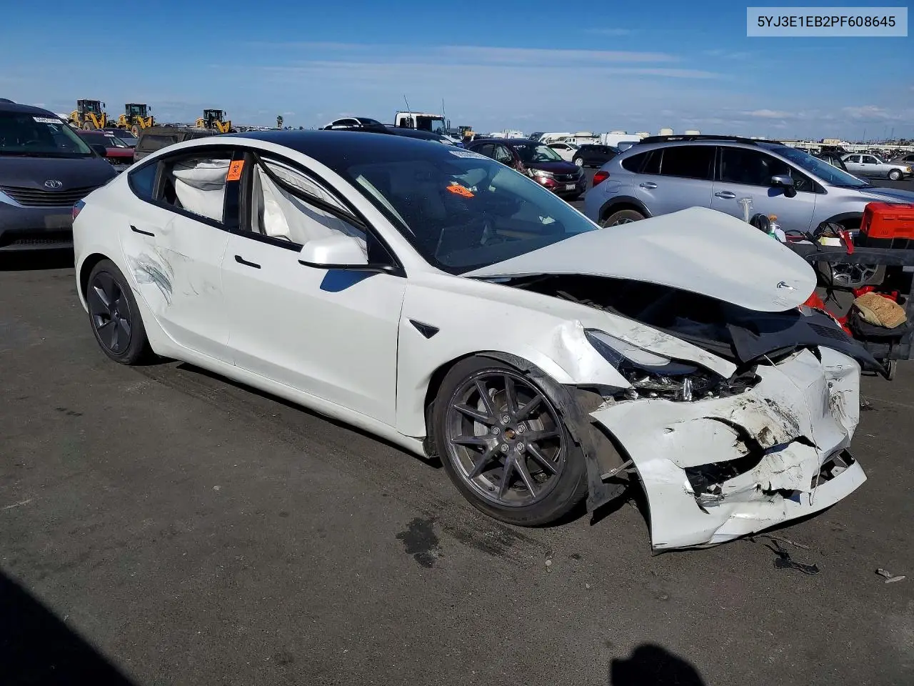 2023 TESLA MODEL 3 VIN 5YJ3E1EB2PF608645 — фото 4
