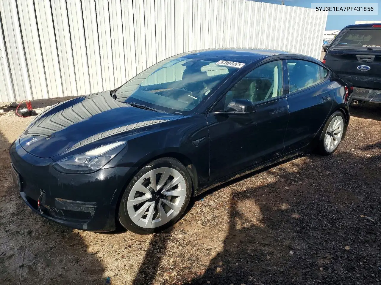 TESLA MODEL 3 2023, VIN 5YJ3E1EA7PF431856