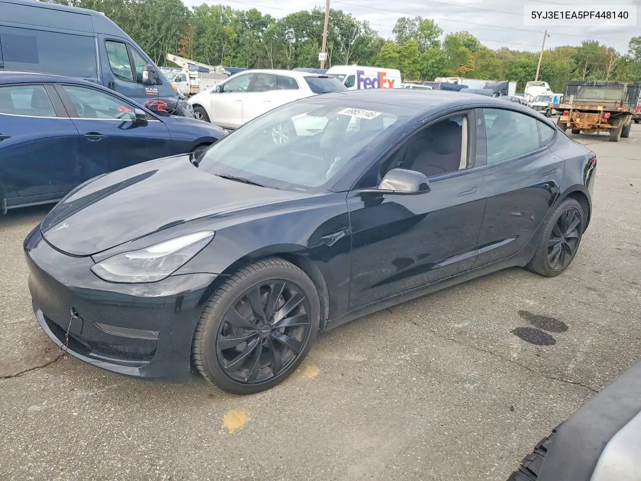 TESLA MODEL 3 2023, VIN 5YJ3E1EA5PF448140
