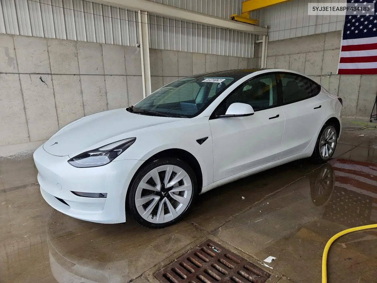 TESLA MODEL 3 2023, VIN 5YJ3E1EA8PF434183