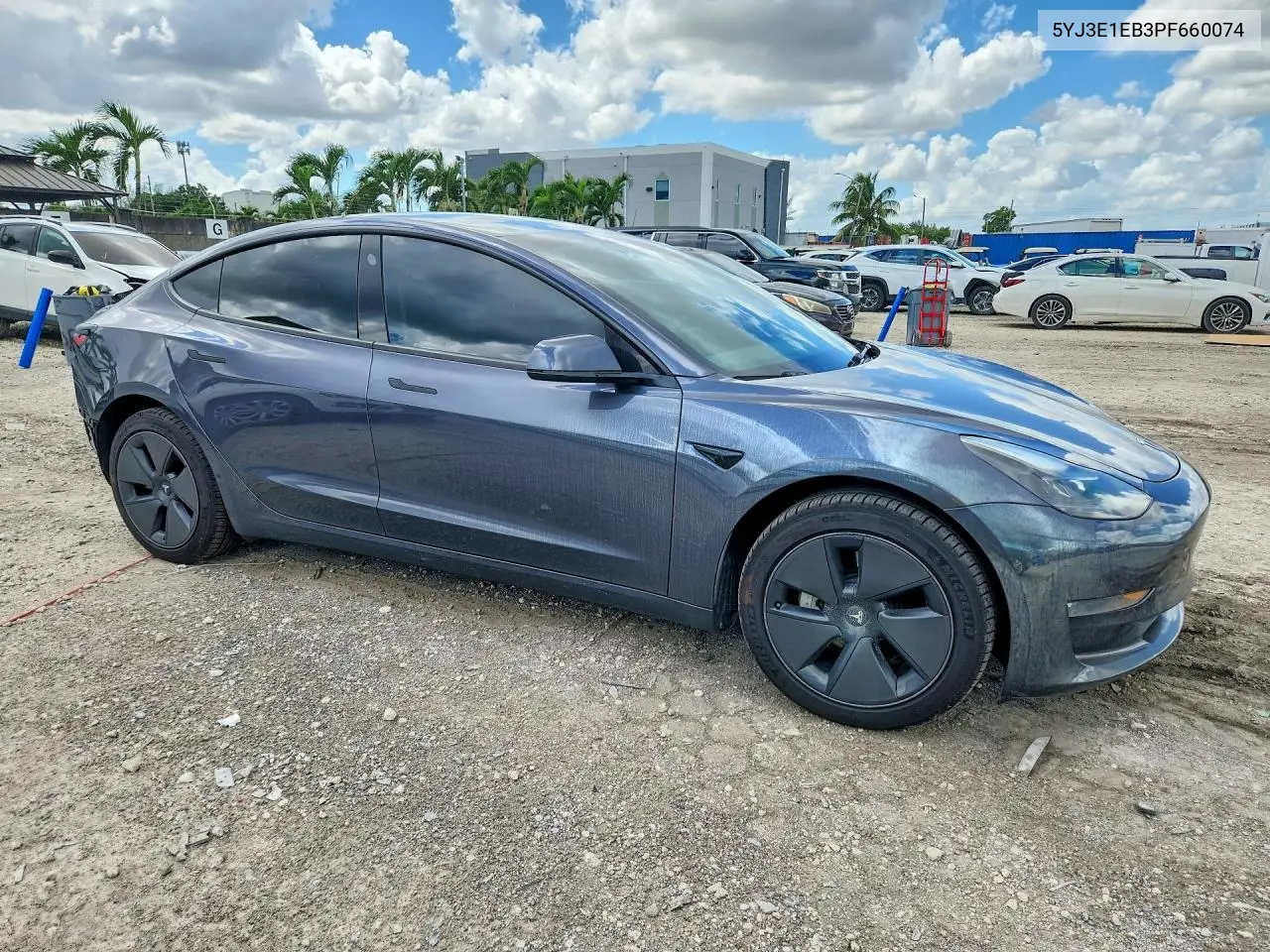 2023 TESLA MODEL 3 VIN 5YJ3E1EB3PF660074 — фото 4