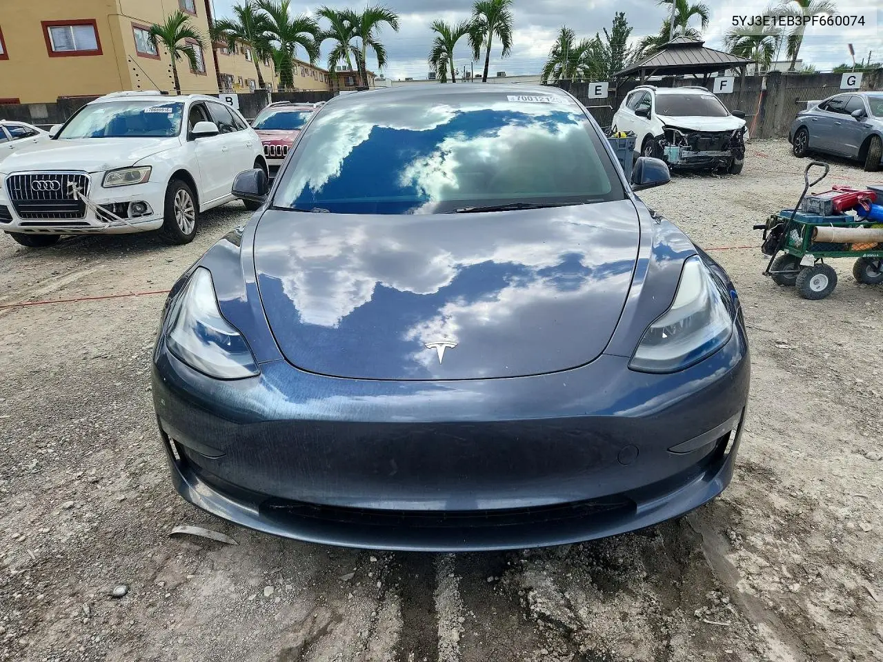 2023 TESLA MODEL 3 VIN 5YJ3E1EB3PF660074 — фото 5