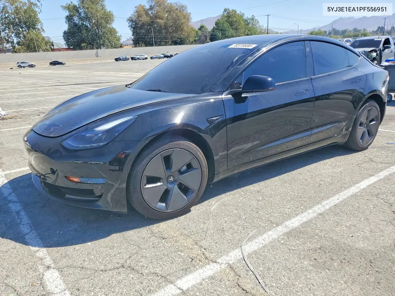 TESLA MODEL 3 2023, VIN 5YJ3E1EA1PF556951