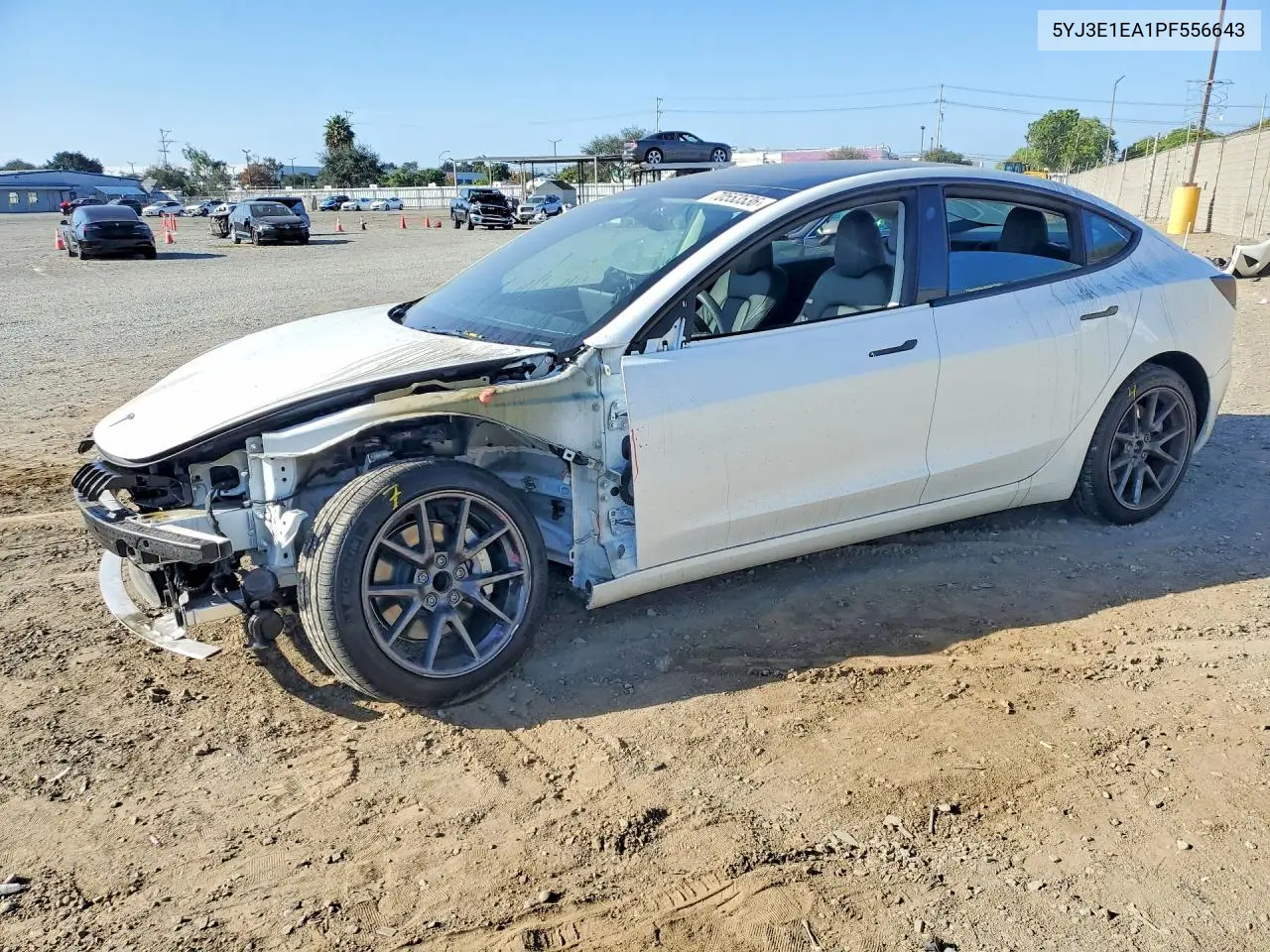 TESLA MODEL 3 2023, VIN 5YJ3E1EA1PF556643
