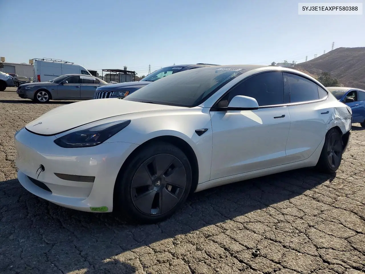 TESLA MODEL 3 2023, VIN 5YJ3E1EAXPF580388