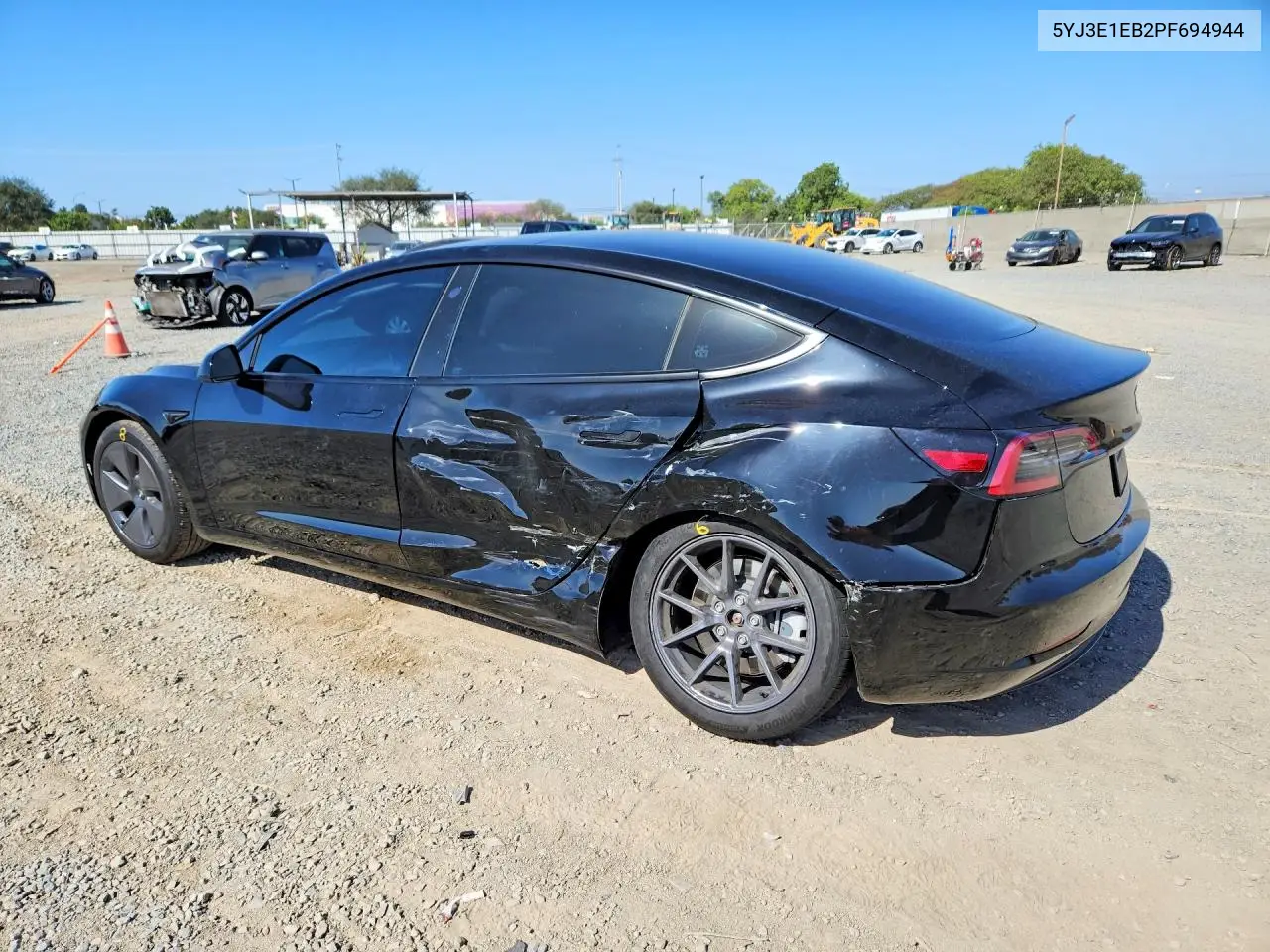 2023 TESLA MODEL 3 VIN 5YJ3E1EB2PF694944 — фото 2