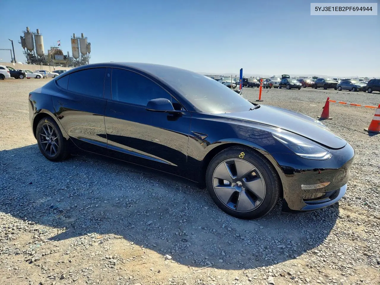 2023 TESLA MODEL 3 VIN 5YJ3E1EB2PF694944 — фото 4
